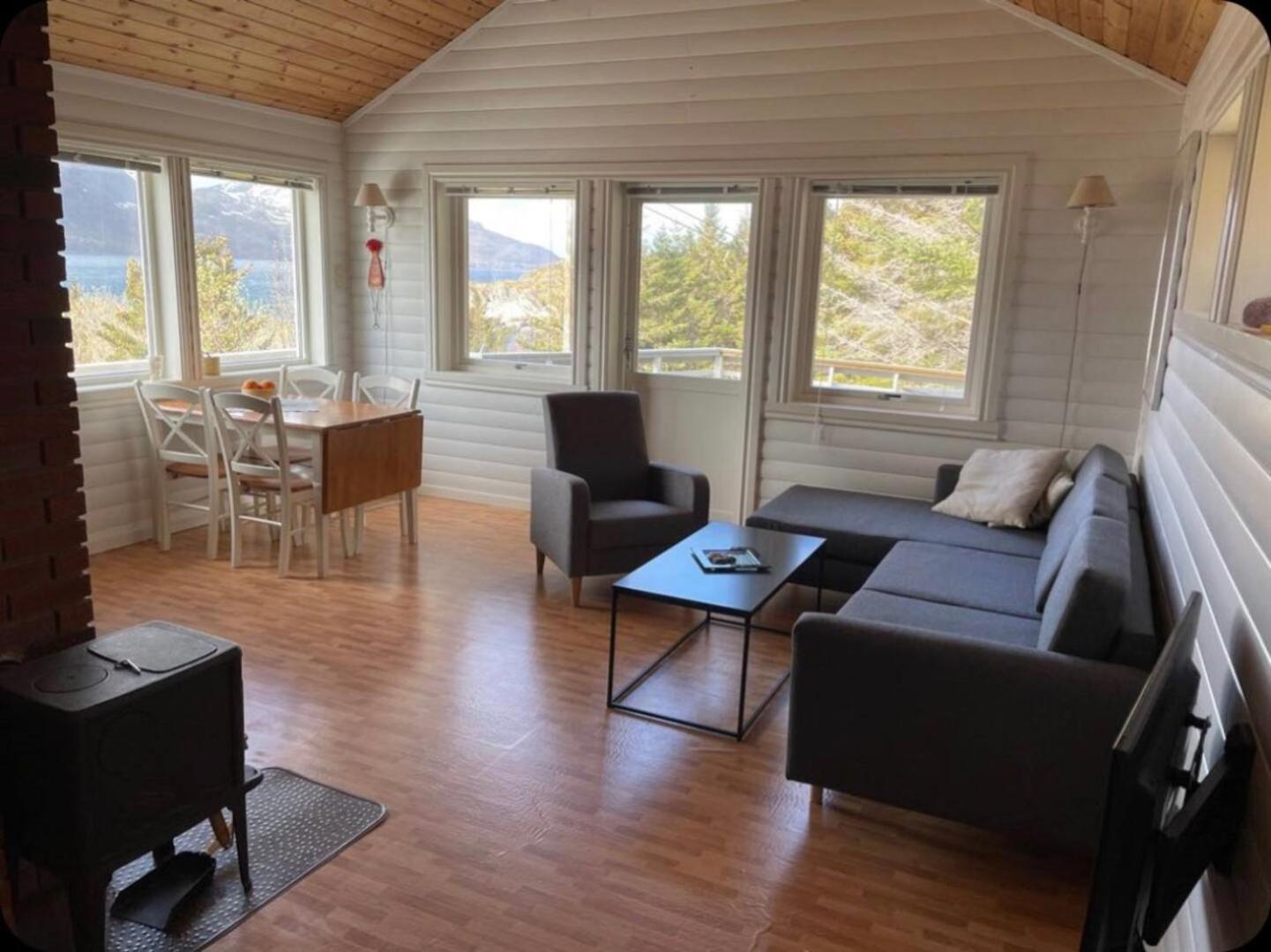 Vettinghytta, Close To The Sea With Amazing View. Gravdal  Exteriér fotografie